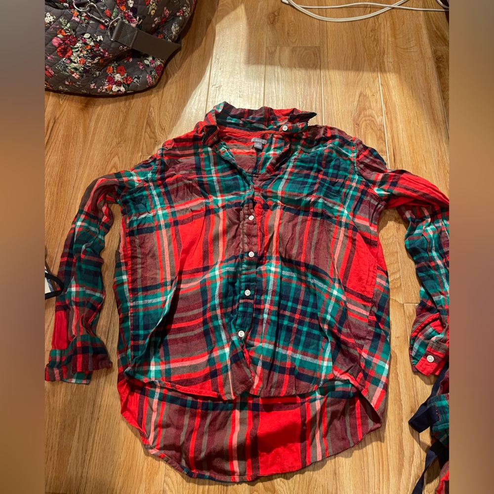 Aerie pajama set top and bottoms